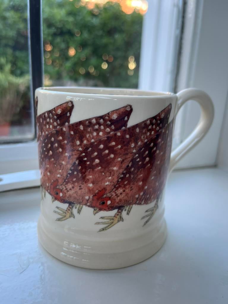 Nieuw! Speckled Sussex half pint mug, Emma Bridgewater, Overige typen, Nieuw, Ophalen of Verzenden, Overige stijlen