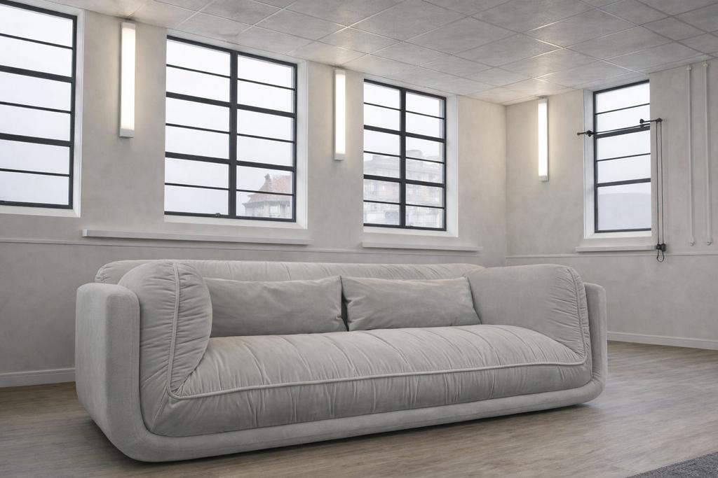 Leolux Lunetta 3 zits bank NIEUW €9200,-, Ophalen, Nieuw, Stof