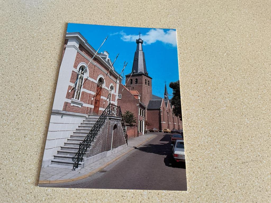 C2525 Baarle Hertog Baarle Nassau kerk gemeentehuis, Ophalen of Verzenden, Noord-Brabant