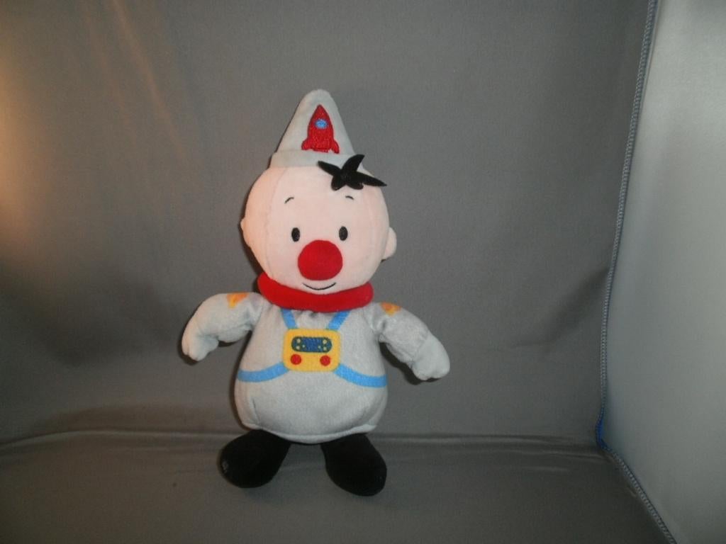 boemba astronaut 22 cm grijs lijf met raket op muts rode, Ophalen of Verzenden, Nieuw, Overige typen