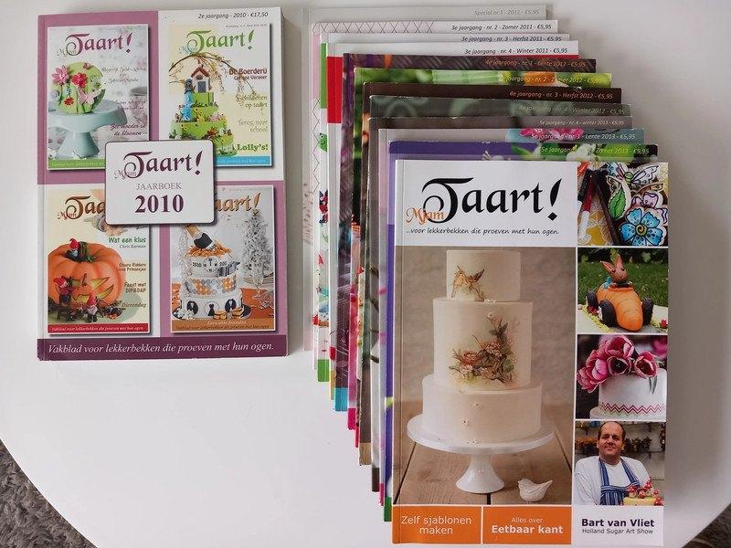 Mjam taart en tijdschriften Jaarboek., Ophalen of Verzenden, Zo goed als nieuw, Taarten, Boek of Tijdschrift