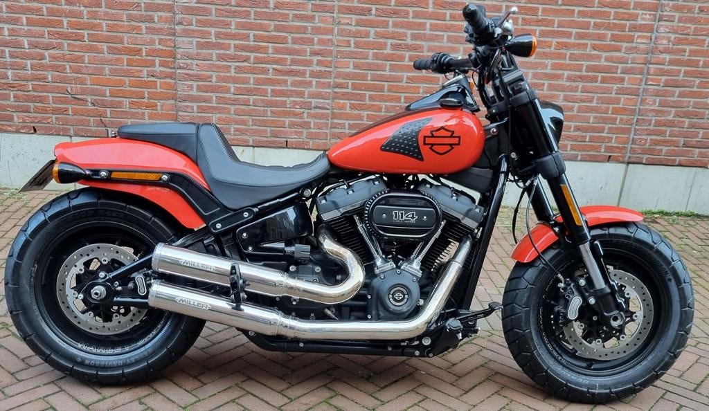 HARLEY-DAVIDSON FAT BOB 114 FXFBS (bj 2020), 2 cilinders, HARLEY-DAVIDSON, Motorrijbewijs A, Bedrijf