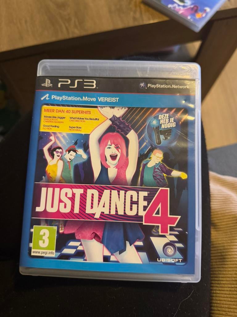 Just dance 4 PS3, Spelcomputers en Games, Games | Sony PlayStation 3, Muziek, Ophalen of Verzenden, Zo goed als nieuw, 3 spelers of meer