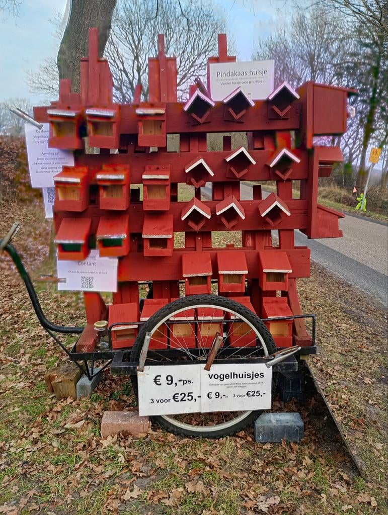 Zweedse vogelhuisjes, Ophalen of Verzenden, Nieuw