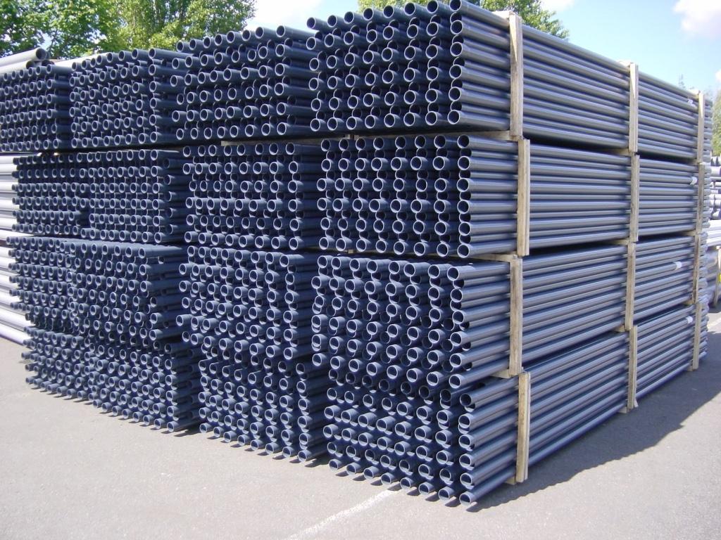 Pvc buis druk buis met lijmmof  50 tm 200 mm vanaf 1.18€ p/m, Ophalen, Pvc, Nieuw, 4 tot 6 meter