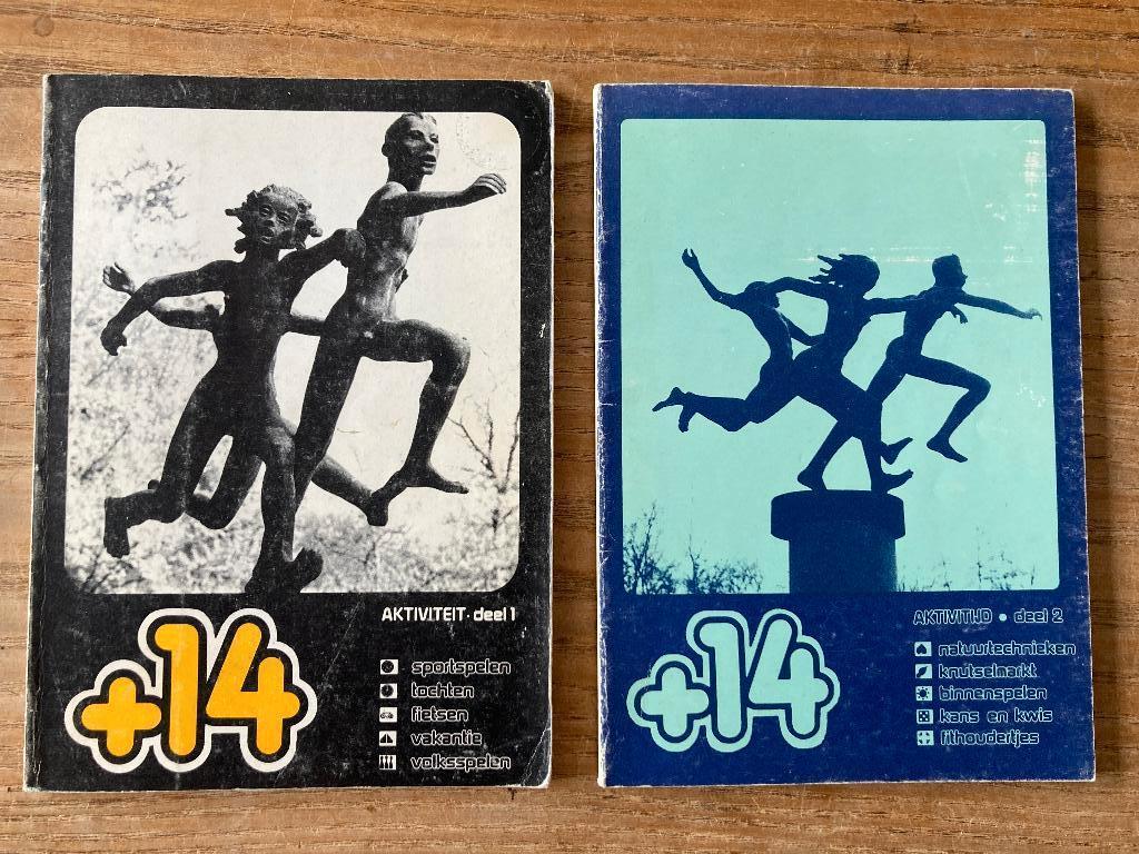 Chiro: +14 aktiviteit: deel 1 & 2 - 1979, Verzamelen, Scouting, Ophalen of Verzenden, Zo goed als nieuw, Boek of Tijdschrift
