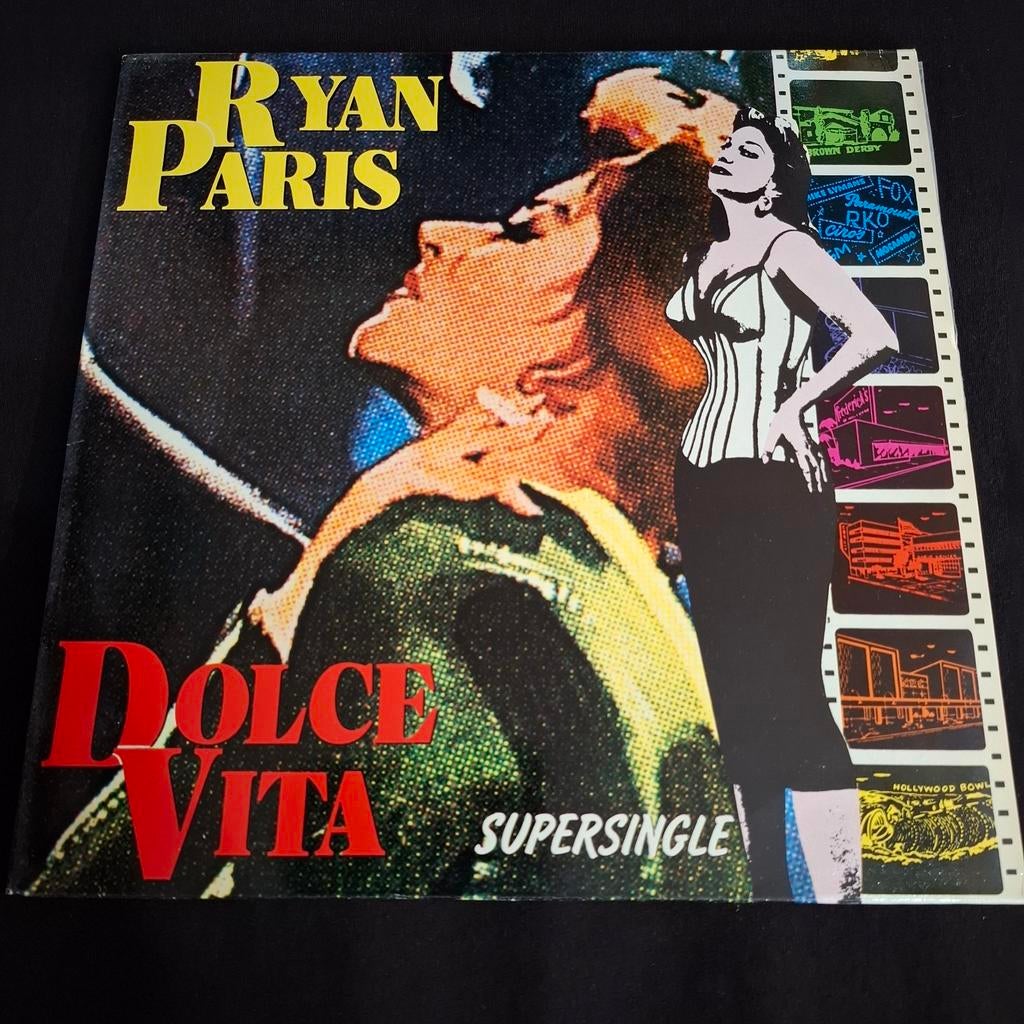 Ryan Paris - Dolce Vita (1983) Maxi Single LP, Ophalen of Verzenden, Zo goed als nieuw, 12 inch