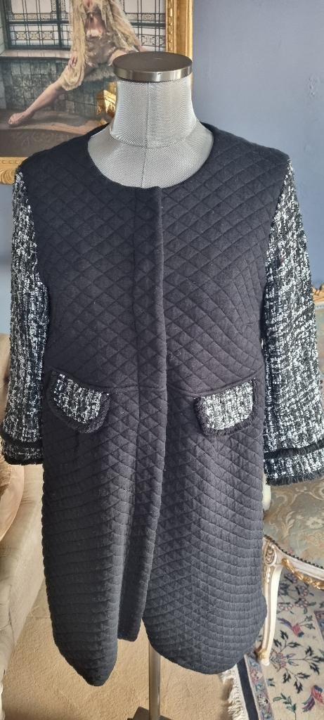 dames jas merk Luckylu Milano   zwart maat 38 M, Maat 38/40 (M), Zwart, Nieuw, Ophalen of Verzenden