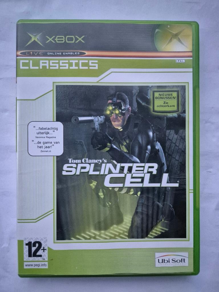 tom clancy's SPLINTER CELL, Spelcomputers en Games, Gebruikt, 1 speler, Ophalen of Verzenden, Vanaf 3 jaar