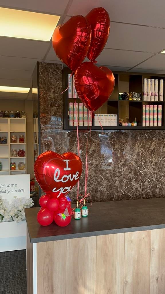 Valentijnsdag Folie Ballonnen, Ophalen of Verzenden, Nieuw, Versiering, Valentijn of Romantisch