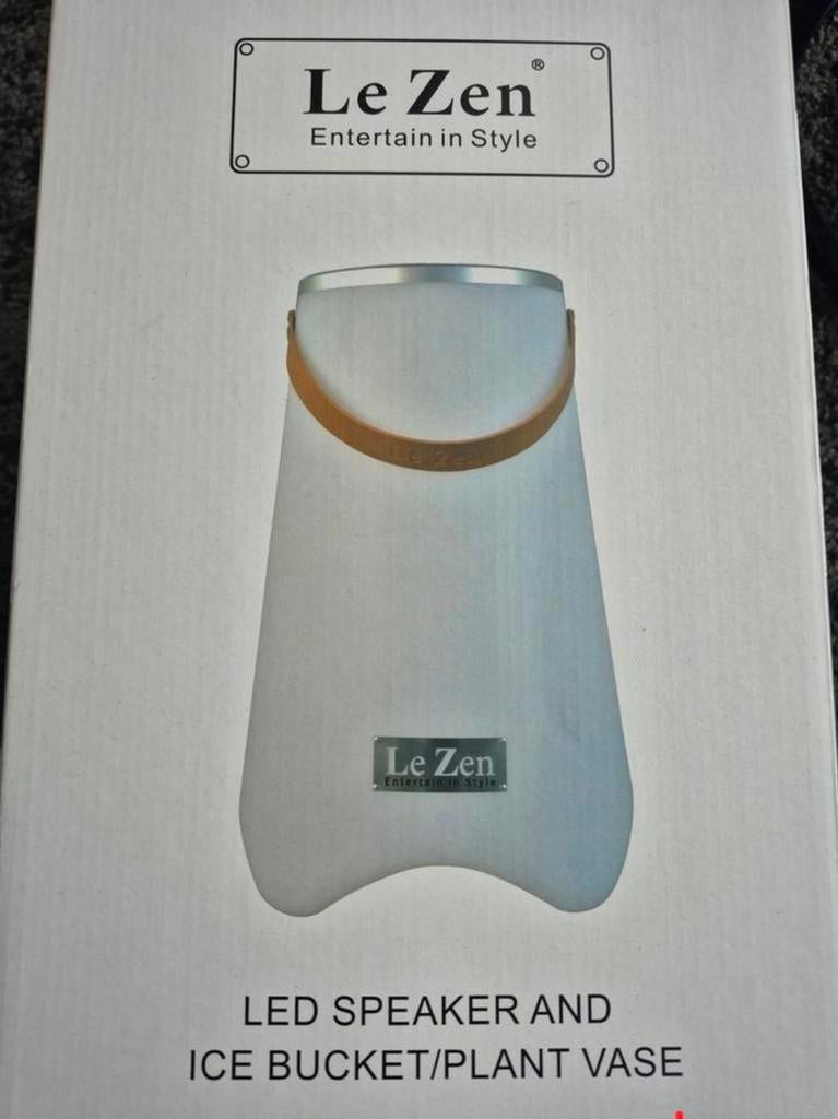 Le Zen Original Sfeerlicht/Wijnkoeler/Bluetooth, Ophalen of Verzenden, Minder dan 60 watt, Overige typen, Overige merken