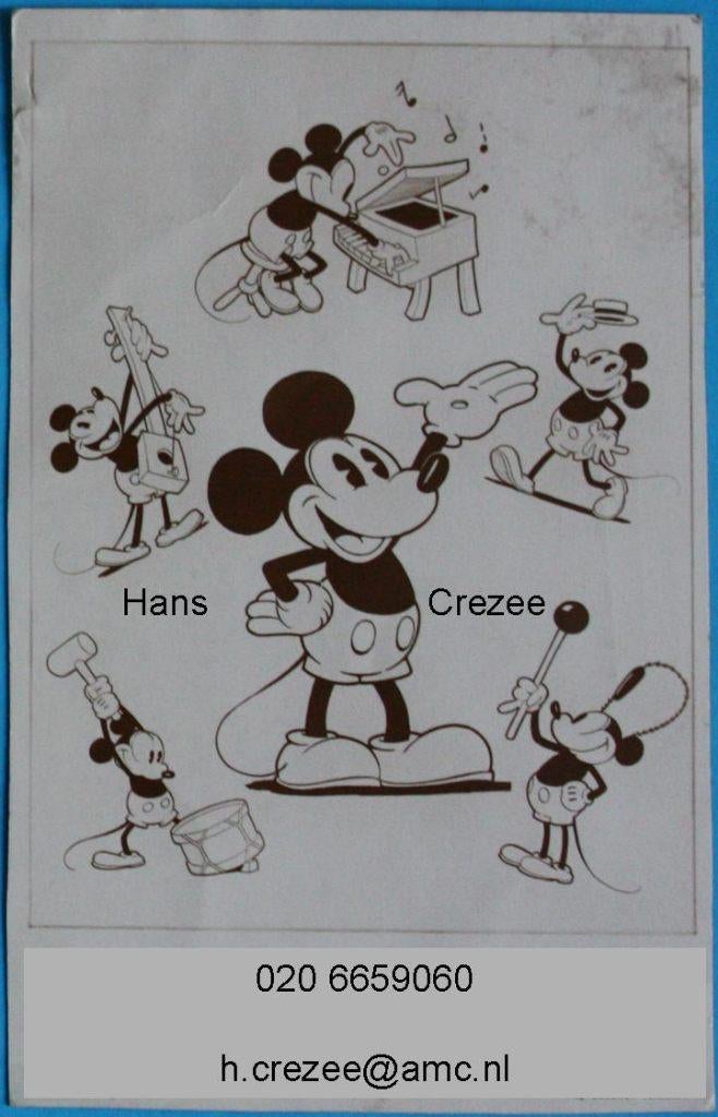 gezocht oud vroeg Disney Mickey Mouse ansichtkaart 1930 1940, Ophalen of Verzenden, 1920 tot 1940, Cultuur en Media