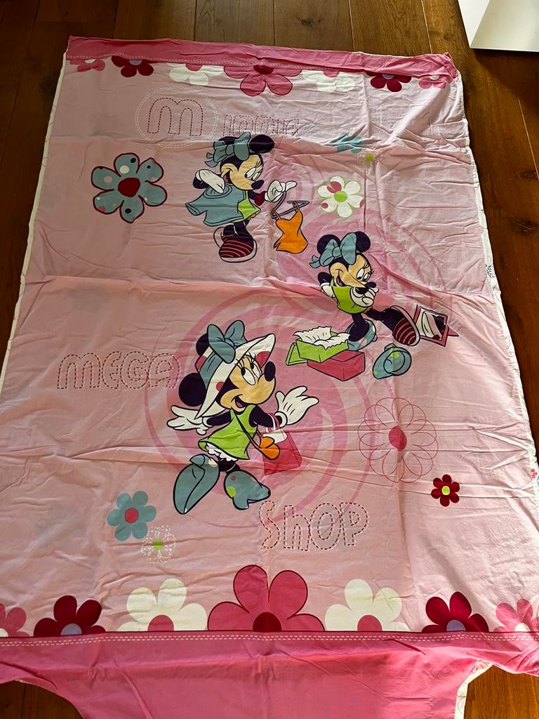 Dekbedhoes “Minnie Mouse”, Meisje, Dekbedovertrek, Ophalen of Verzenden, Zo goed als nieuw