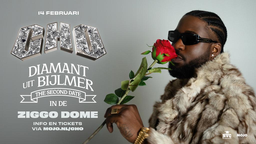 Cho 14 Februari Ziggo dome (Staanplaats 1x), Eén persoon, Februari