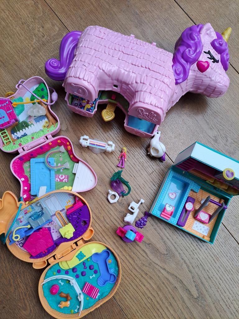 Polly Pocket, Ophalen of Verzenden, Gebruikt, Overige typen