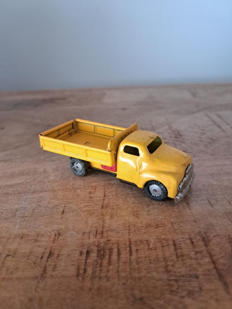Vintage blikken speelgoed vrachtwagen pt382, Antiek en Kunst, Ophalen of Verzenden