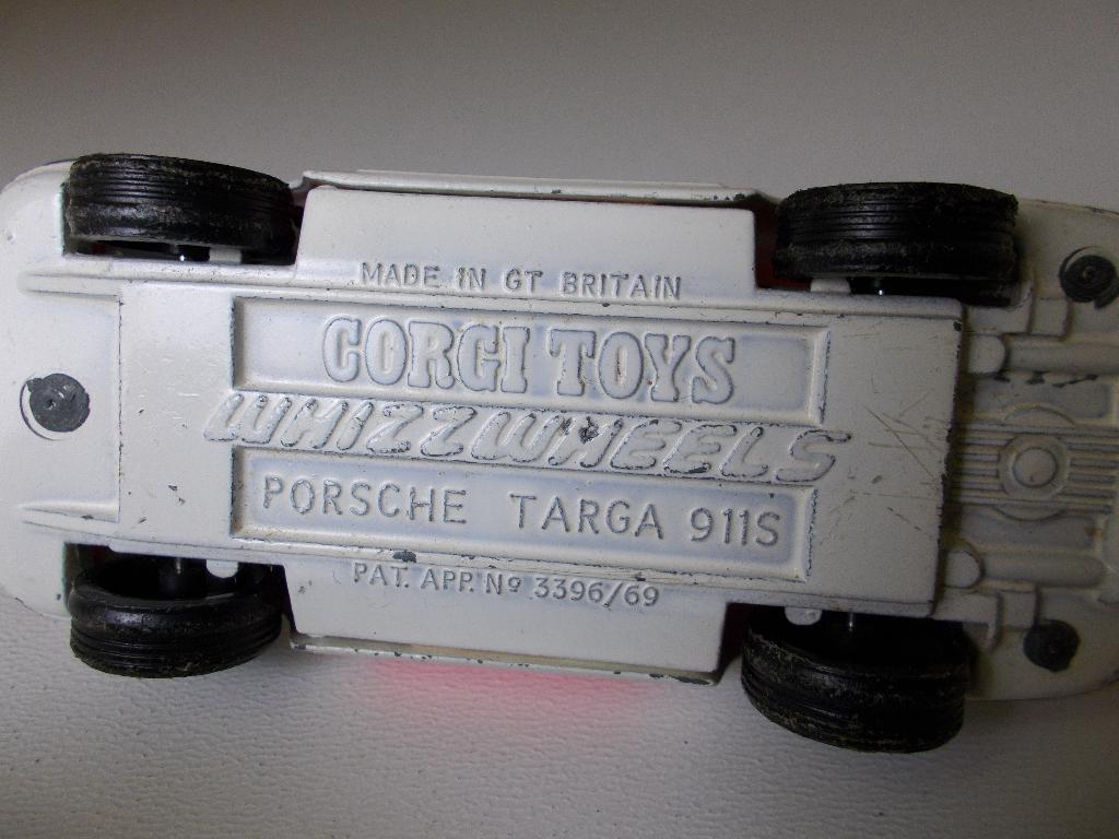 1973 Corgi Toys 509 PORSCHE TARGA 911S (DUTCH EXPORT) -A-, Ophalen of Verzenden, Gebruikt, Auto, Corgi