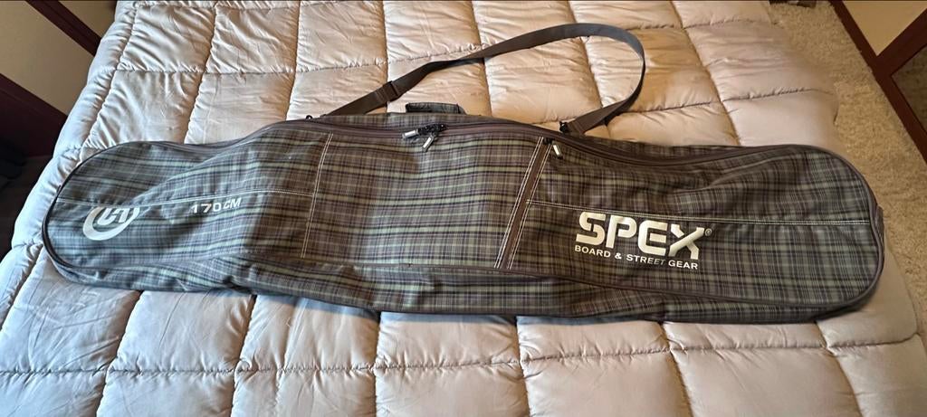 Snowboard met hoes, Sport en Fitness, Snowboarden, Ophalen, Gebruikt, Board