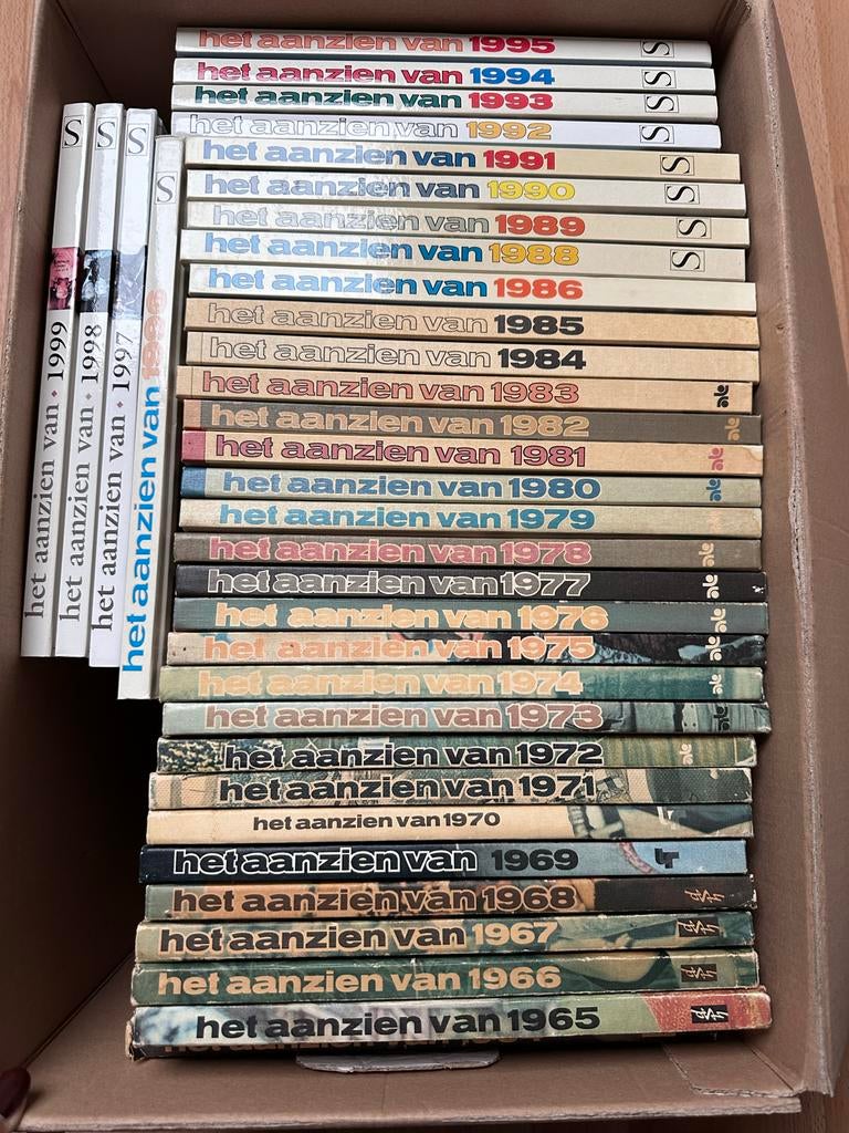 Het Aanzien van - Complete serie (excl. 1987), Boeken, Partijen en Verzamelingen, Ophalen, Zo goed als nieuw, Verschillende onderwerpen