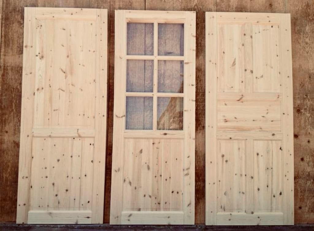 Nieuwe grenen deur / deuren/  paneeldeur / paneeldeuren., Ophalen, 80 tot 100 cm, Binnendeur, Info@walstra.nl