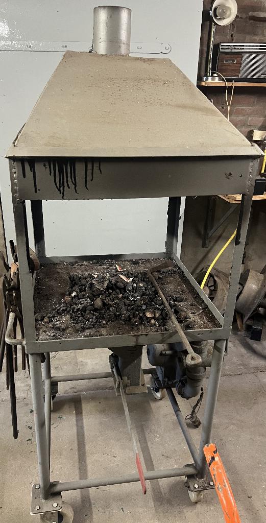 Origineel smidsvuur, Ophalen