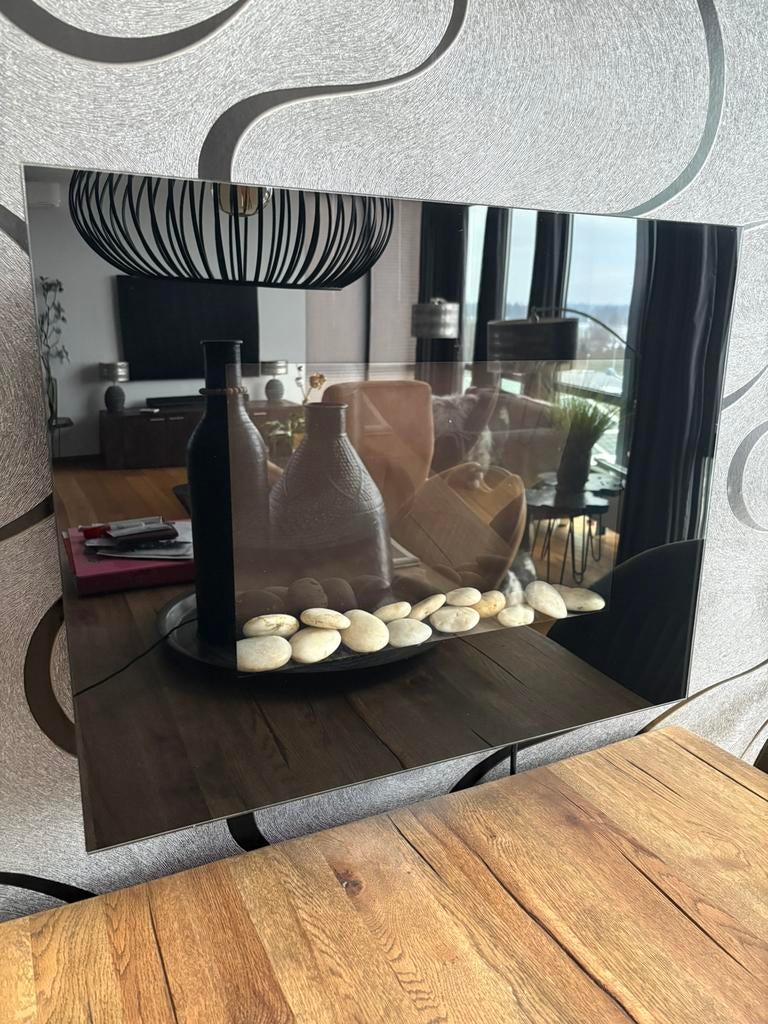 Sfeer openhaard met verwarming, Ophalen of Verzenden, Zo goed als nieuw, Vrijstaande haard, Elektrische haard