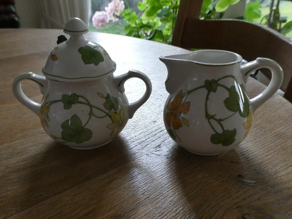 Onderdelen Geranium servies, Ophalen, Overige typen, Zo goed als nieuw, Overige stijlen