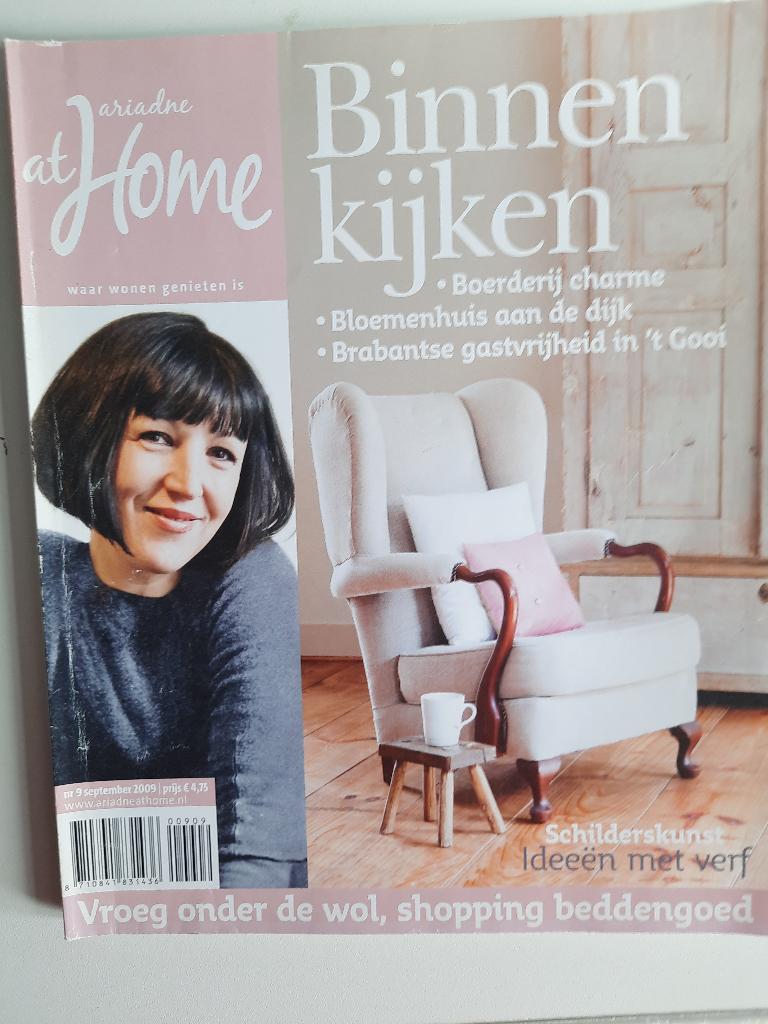 Ariadne at home nr. 9 september 2009, Ophalen of Verzenden, Zo goed als nieuw, Overige typen