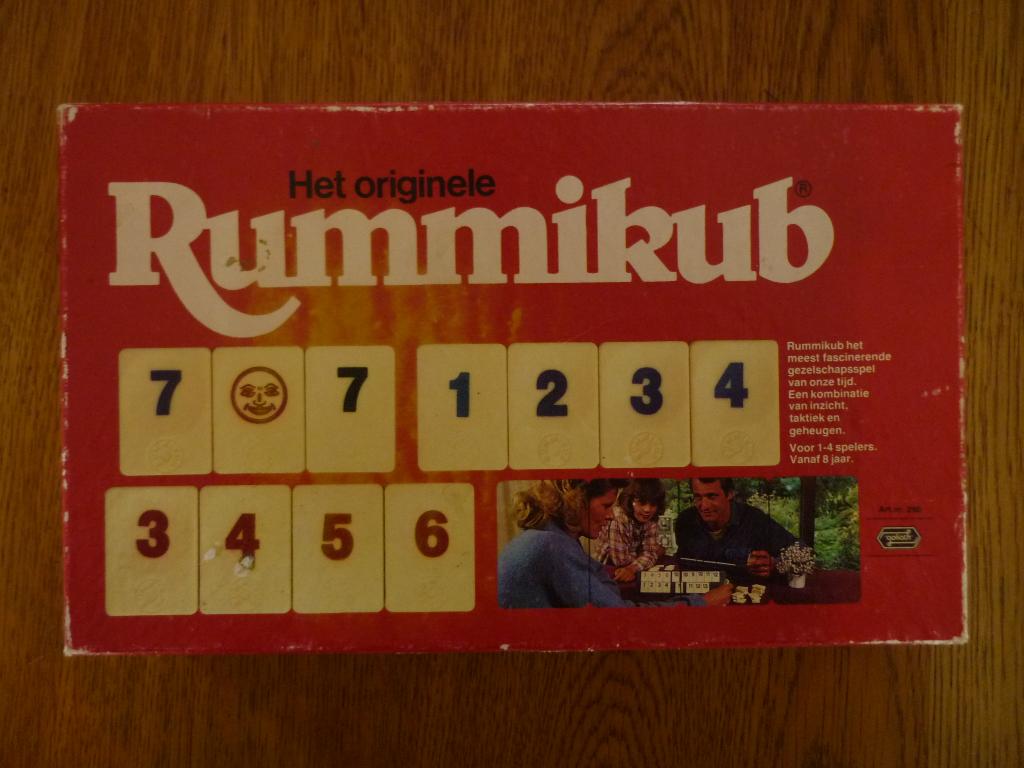 Rummikub spel Goliath mini, Hobby en Vrije tijd, Ophalen of Verzenden, Gebruikt, Gollath