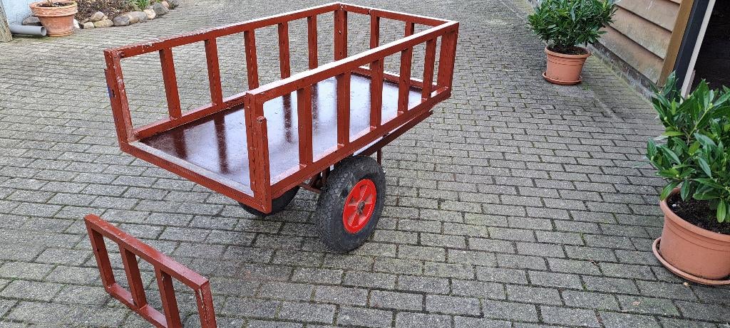 Kiepwagen, Ophalen, Gebruikt