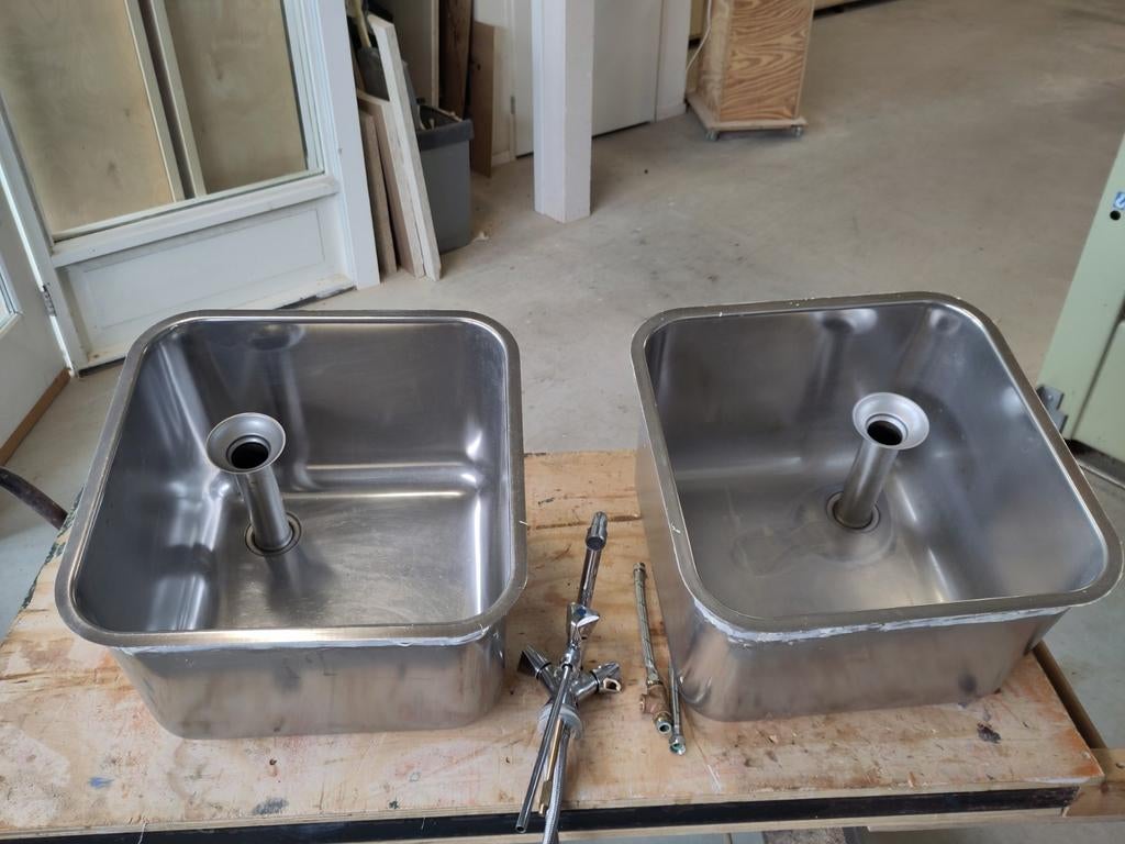 Horeca spoelbakken plus kraan, Ophalen of Verzenden