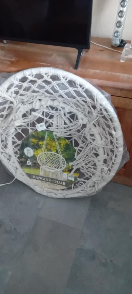 Hangstoel, Ophalen of Verzenden, Nieuw, Metaal, Inklapbaar