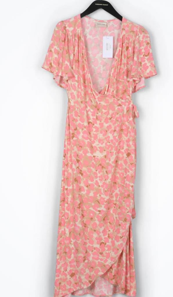Fabienne Chapot wikkeljurk – maat 34 – zomers & elegant, Ophalen of Verzenden, Zo goed als nieuw, Roze, Maat 34 (XS) of kleiner