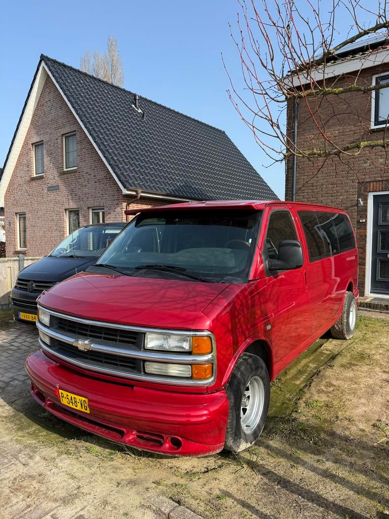 Chevrolet chevy van 1500 2002, Auto's, Chevrolet, 2487 kg, 254 pk, Geïmporteerd, Te koop