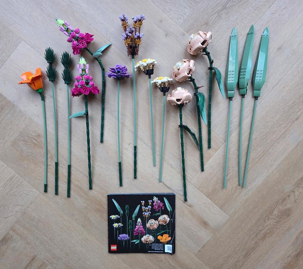 Lego Botanical - Set 10280 - Bloemenboeket Compleet!, Kinderen en Baby's, Speelgoed | Duplo en Lego, Ophalen of Verzenden, Zo goed als nieuw
