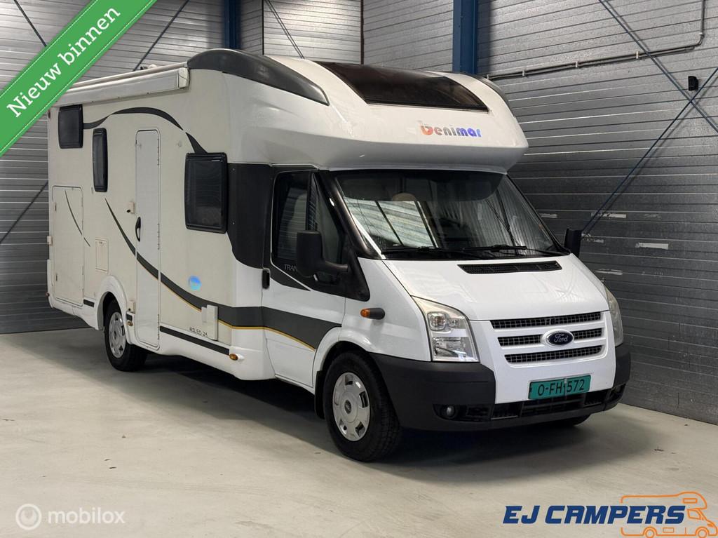 BENIMAR MILEO 246 Zeer netjes, Airbags, Bedrijf, Hordeur, Half-integraal