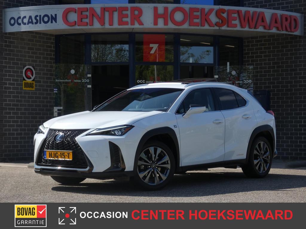 Lexus Ux 250h Hybrid 184pk CVT F Sport Line | Schuifdak | Ca, 12 maanden, Gebruikt, 4 cilinders, Wit
