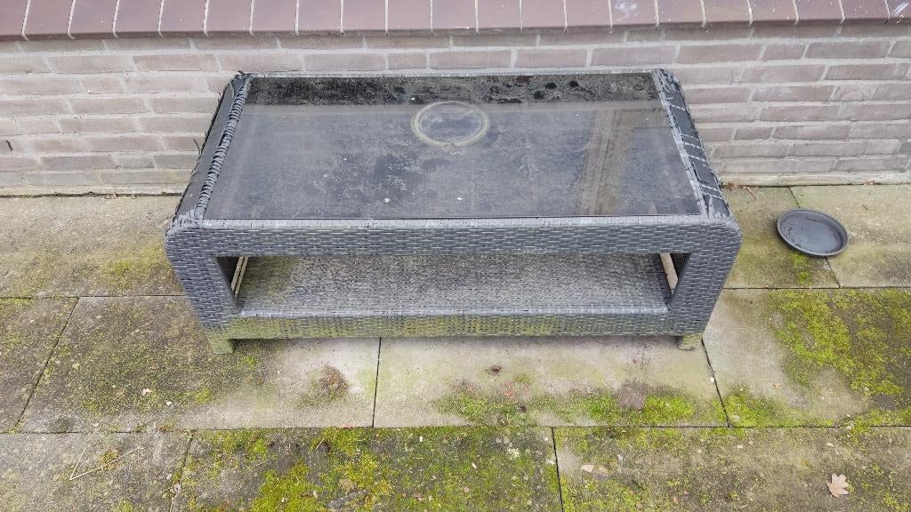 Tafeltje buiten, Ophalen, Gebruikt, Rechthoekig, Overige materialen