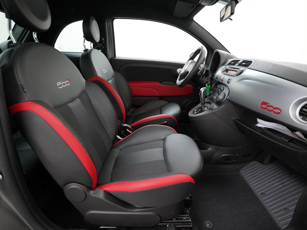 Fiat 500 0.9 TwinAir Turbo 500S | Automaat | Xenon | Zondag, 12 maanden, Gebruikt, Leder en Stof, Origineel Nederlands
