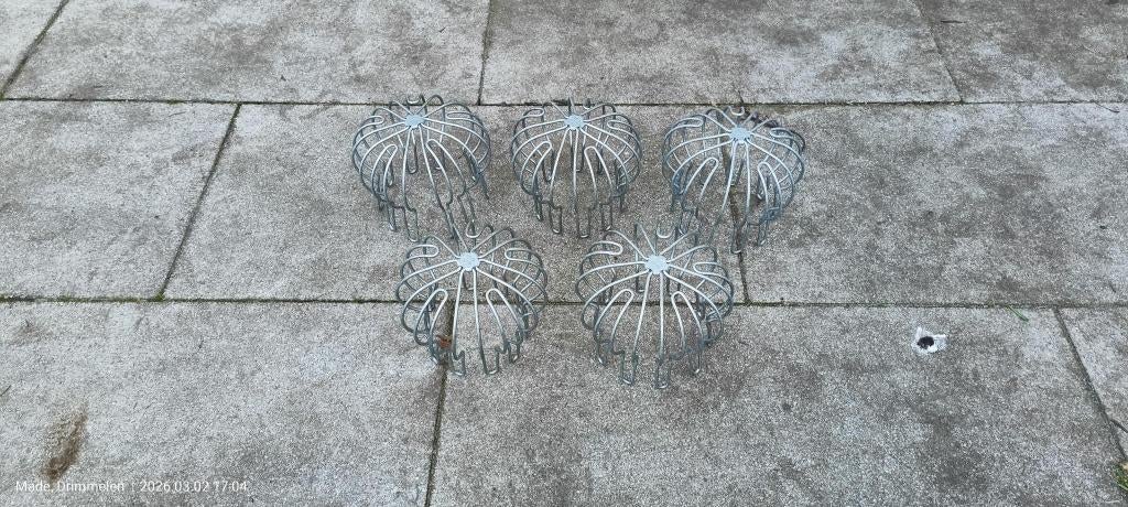 Bolroosters of bladvangers voor hemelwaterafvoer (5 stuks), Overige materialen, Overige typen, Nieuw, Ophalen of Verzenden