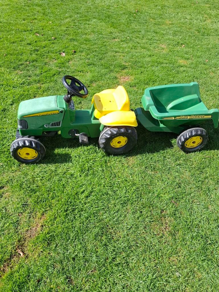 Rolly Toys John Deere traptractor met aanhanger, Ophalen, Gebruikt