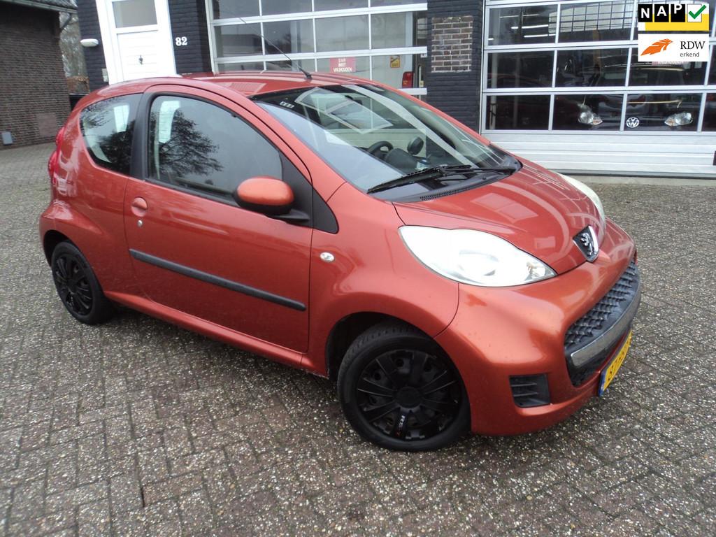 Peugeot 107 1.0-12V XS, Voorwielaandrijving, Stof, Zwart, Overige kleuren