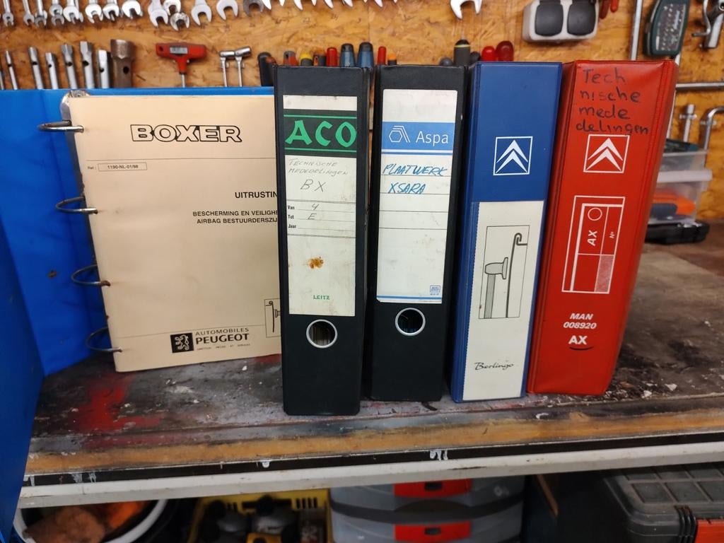 Werkplaats handboeken, Ophalen, Zo goed als nieuw, Citroën