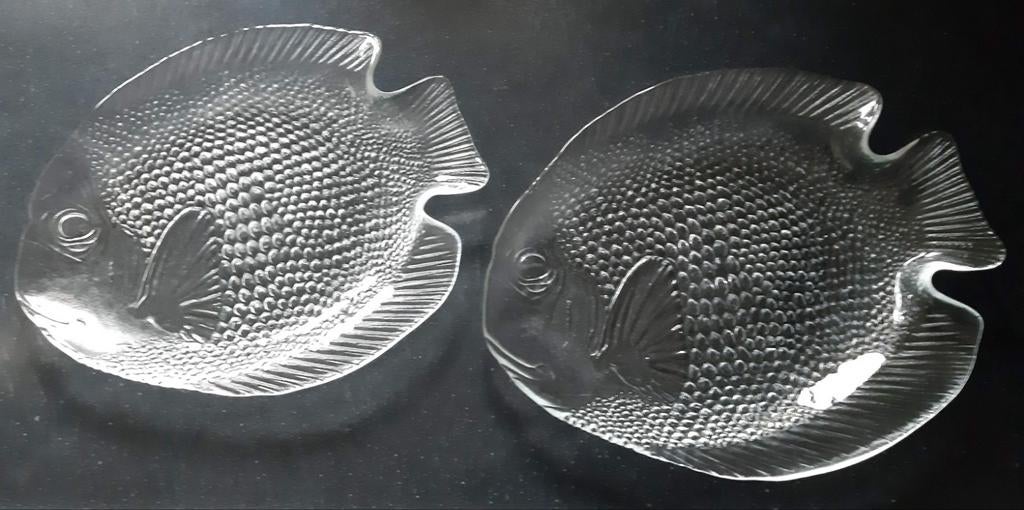 2 Vintage Arcoroc visborden, Ophalen of Verzenden