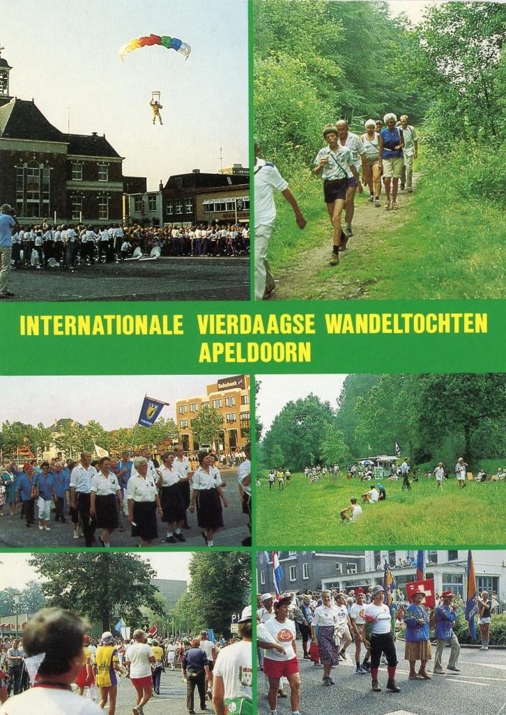 APELDOORN Internationale Vierdaagse Wandeltochten, Verzenden, 1980 tot heden, Gelopen, Gelderland