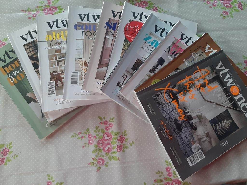 10 x VT WONEN (2021) en 3 x extra bijlagen, Ophalen of Verzenden, Zo goed als nieuw, Overige typen