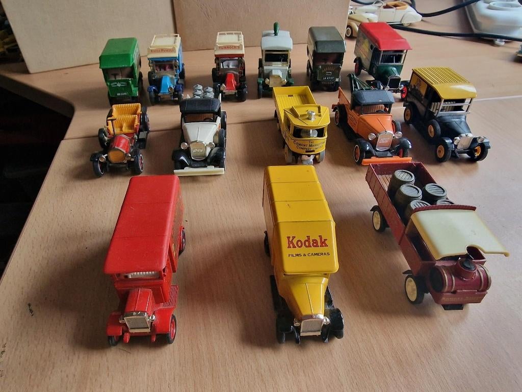 Corgi  Matchbox 14x only Yesteryear, Hobby en Vrije tijd, Modelauto's | 1:43, Ophalen of Verzenden, Zo goed als nieuw, Auto, Matchbox