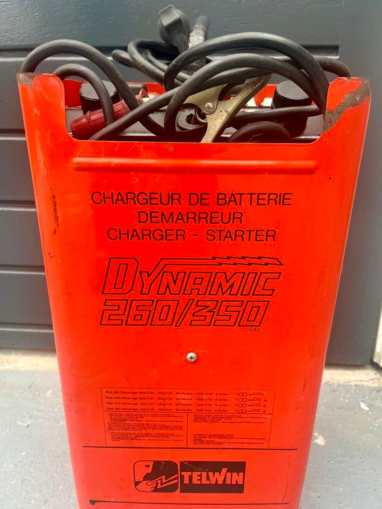 Telwin Dynamic 350 acculader en starthulp., Ophalen, Gebruikt