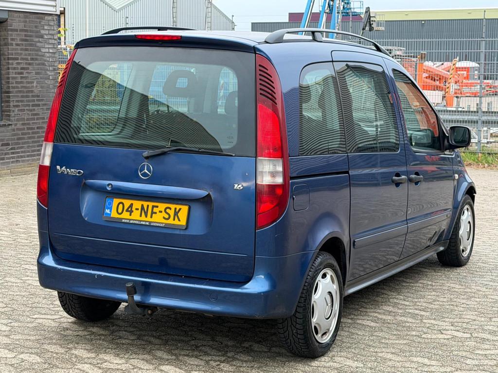 Mercedes-Benz Vaneo 1.6 Ambiente AIRCO TREKHAAK APK 12-2026, Stof, Gebruikt, 4 cilinders, Blauw