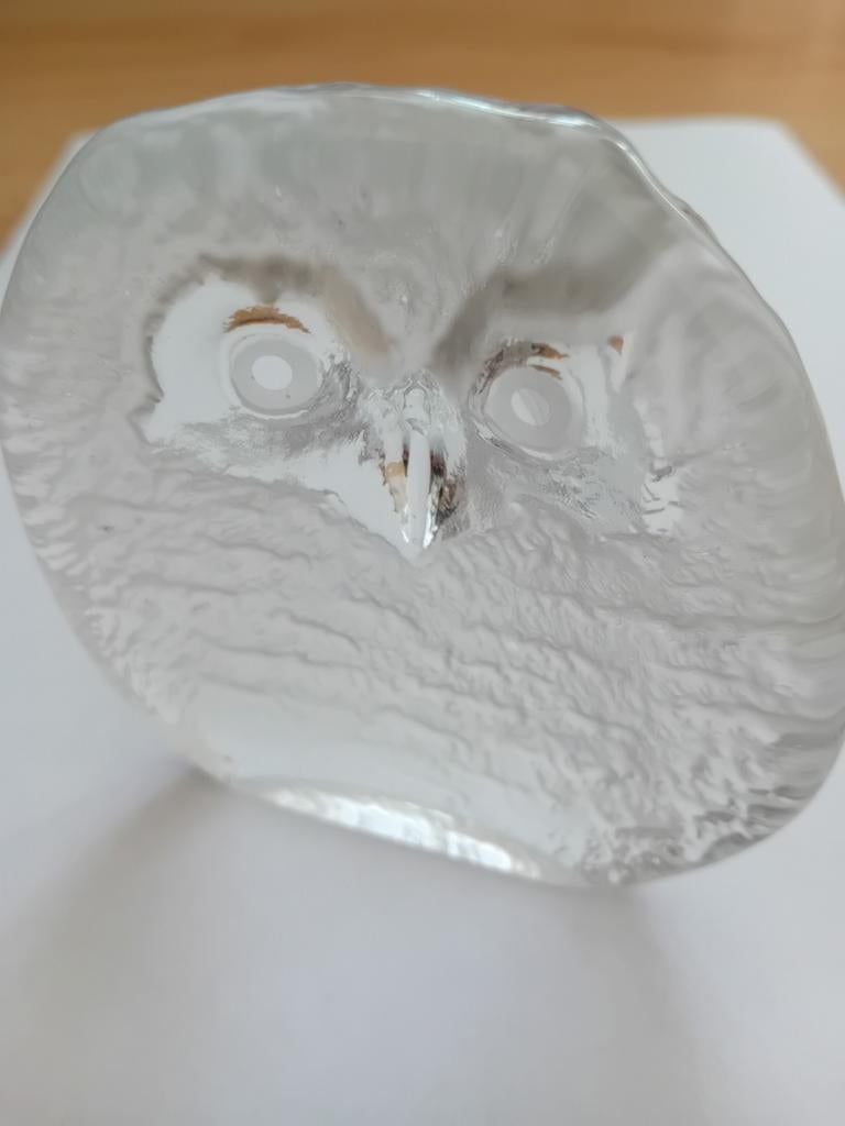 Mats Jonasson uil, Antiek en Kunst, Antiek | Glas en Kristal, Ophalen of Verzenden